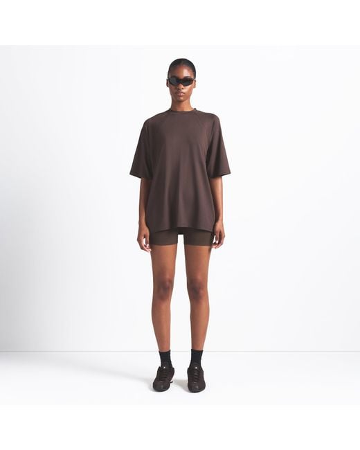 Skims Purple Oversized Tee