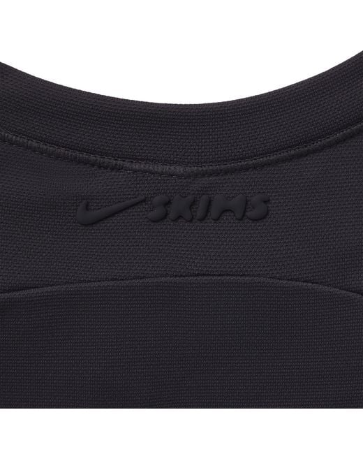 Skims Black Oversized T-Shirt