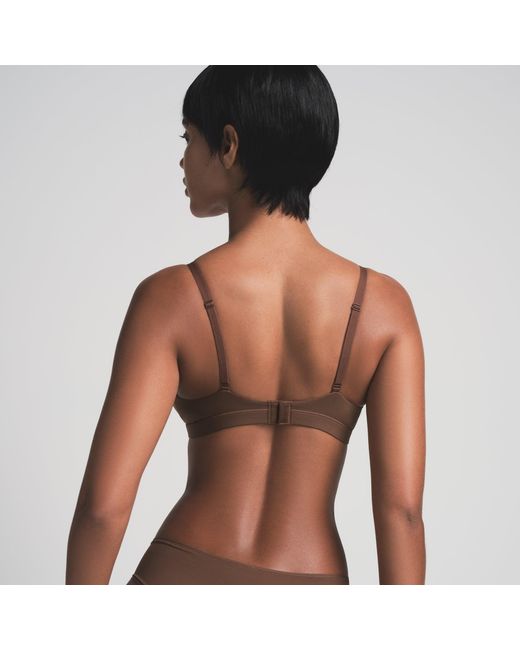 Skims Brown Crossover Bralette