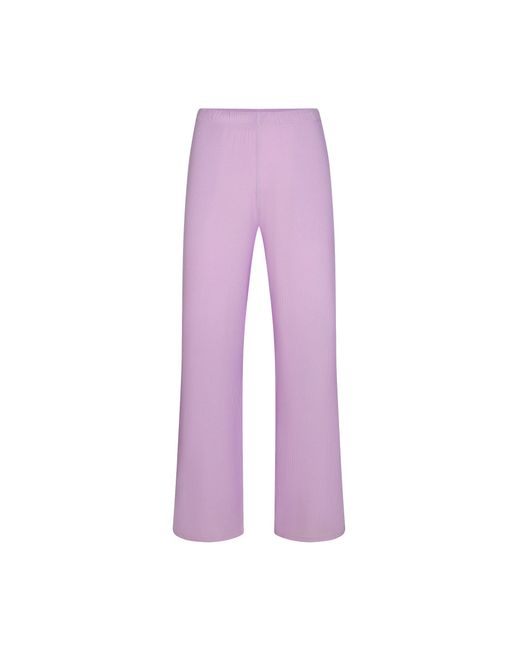 Skims Purple Pajama Set