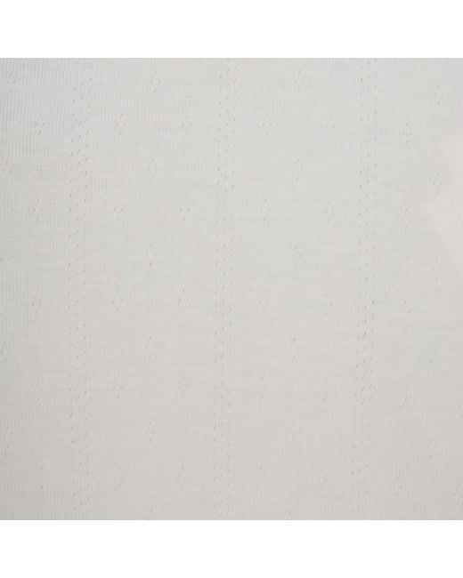 Skims White Long Sleeve Top