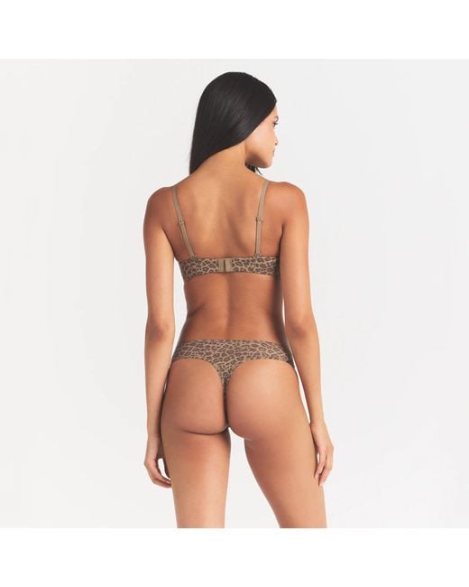 Skims Brown Thong