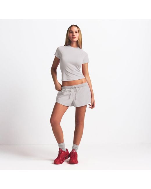 Skims Gray 2.5" Runner Short