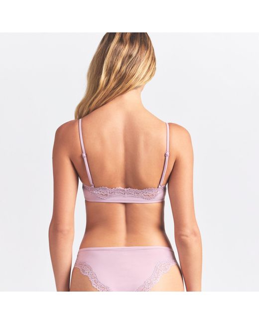 Skims Pink Scoop Bralette 2-Pack Multi