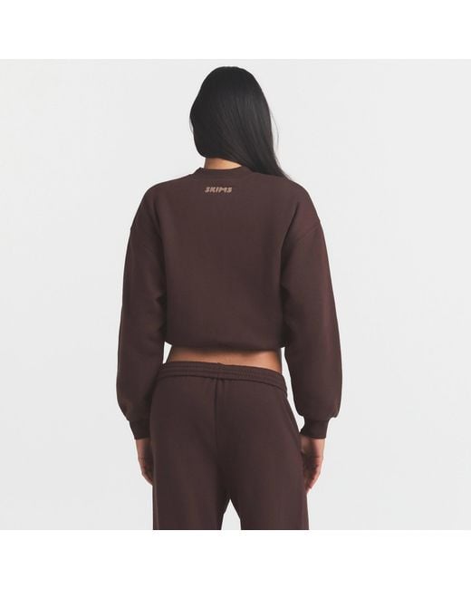 Skims Brown Bomber Jacket