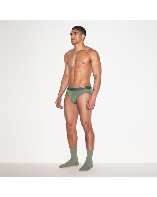 Skims Green 3-Pack Brief for men