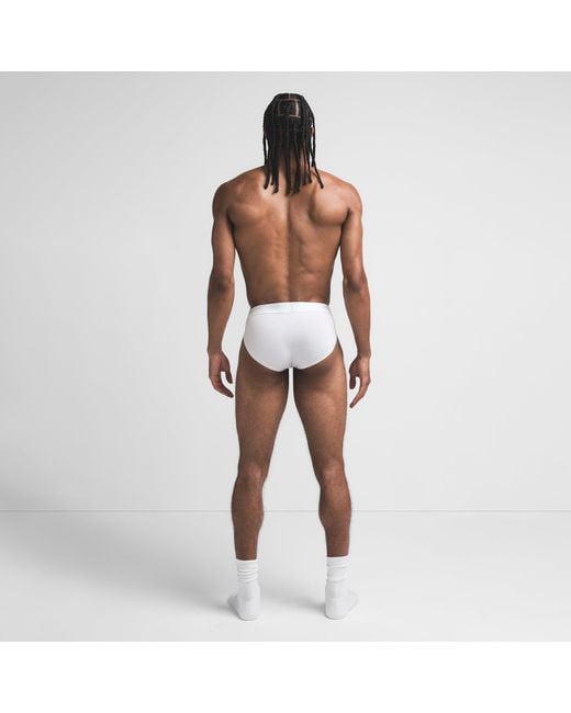 Skims White Brief for men