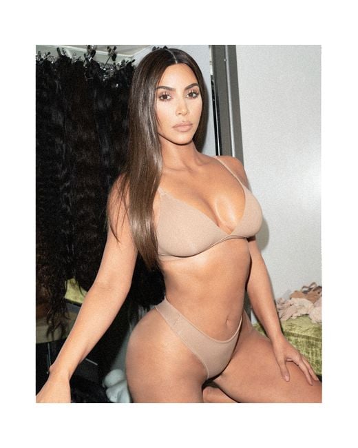 Skims Natural Triangle Bralette