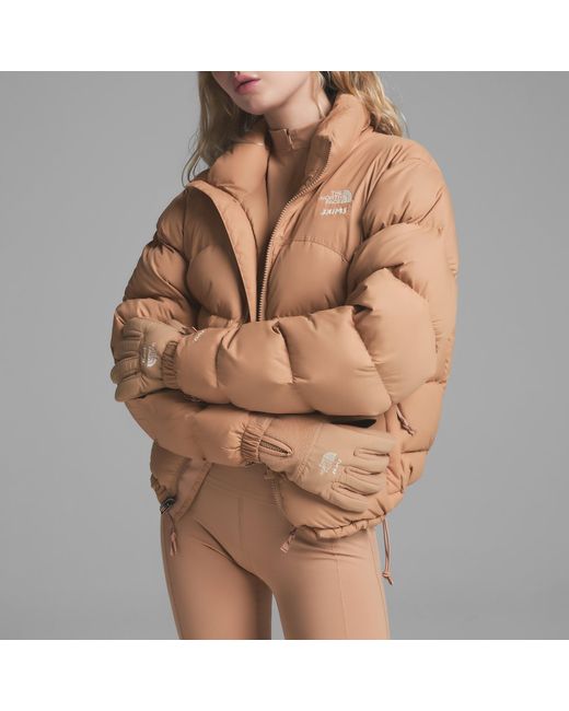 Skims Natural Retro Denali Fleece Gloves