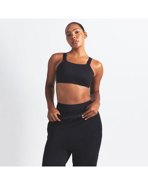 Skims Black Wide Strap Bra