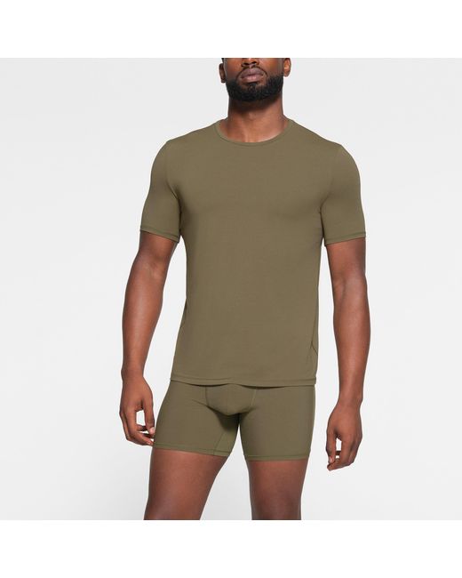 Skims Green T-shirt for men