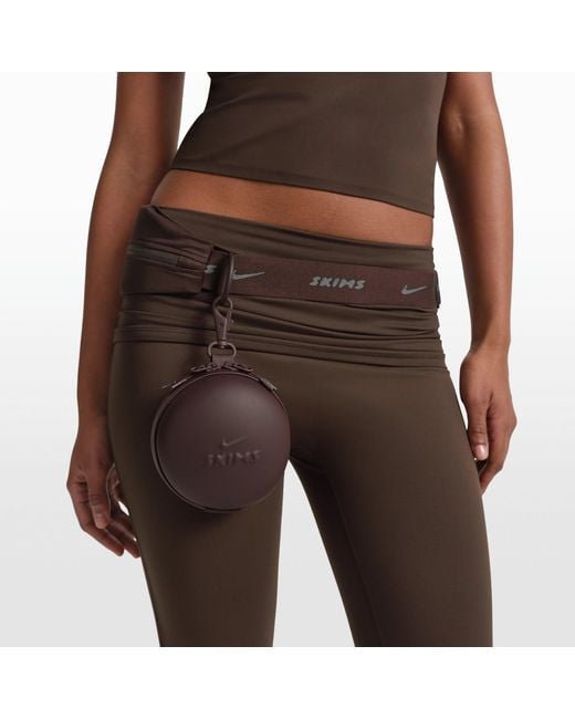 Skims Brown Hardshell Round Case