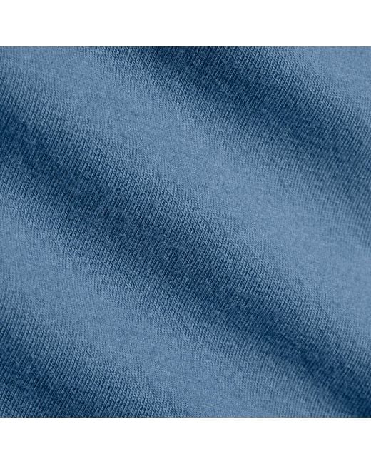 Skims Blue Scoop Neck T-Shirt