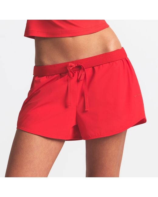 Skims Red 2.5" Runner Short