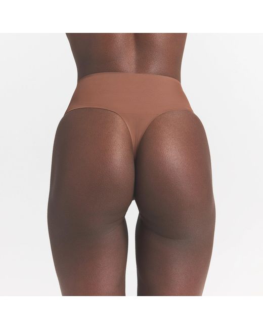Skims Brown Unlined Full Coverage Bra