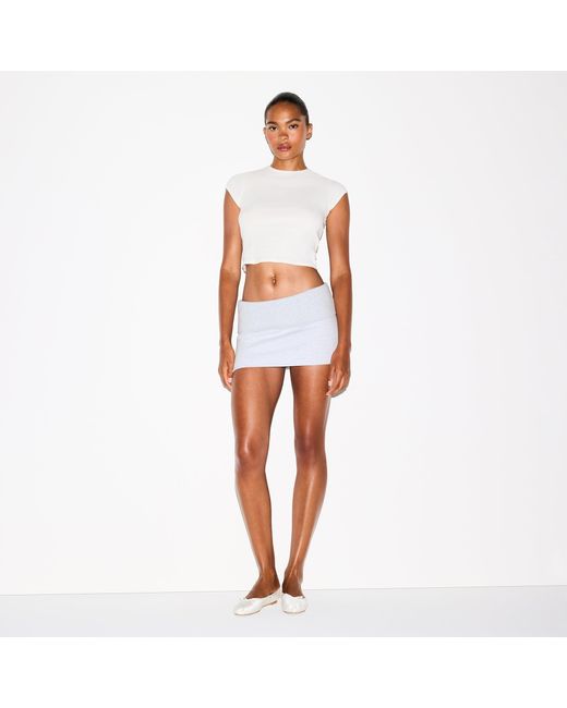 Skims White Baby T-Shirt