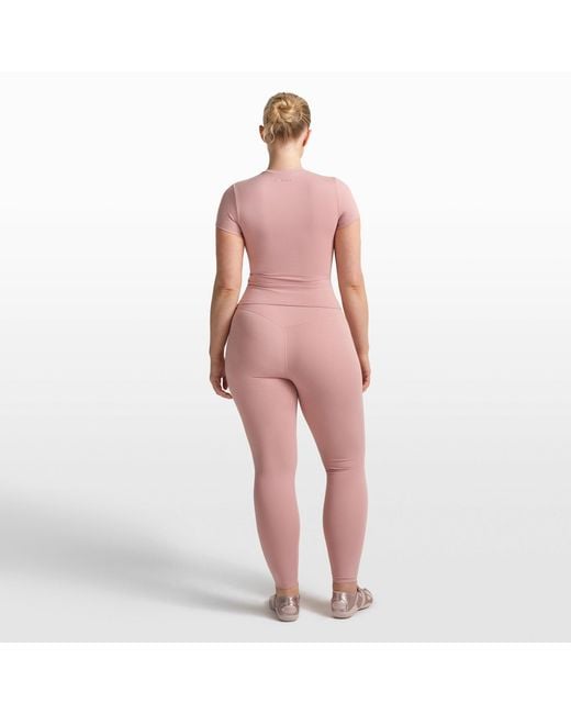 Skims Pink Padded Baby T-Shirt