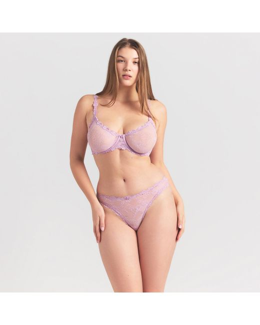 Skims Orange Dipped Thong