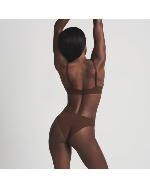 Skims Brown Cheeky Brief