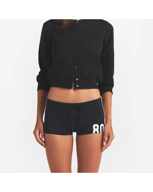 Skims Black Micro Short