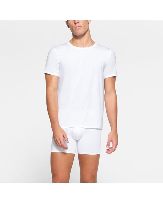 Skims White 3-pack T-shirt for men