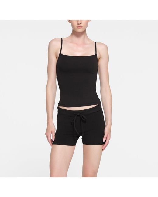 Skims Black Cami Top