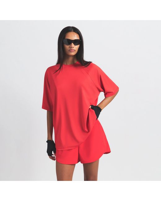 Skims Pink Oversized Tee