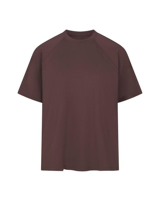 Skims Purple Oversized Tee