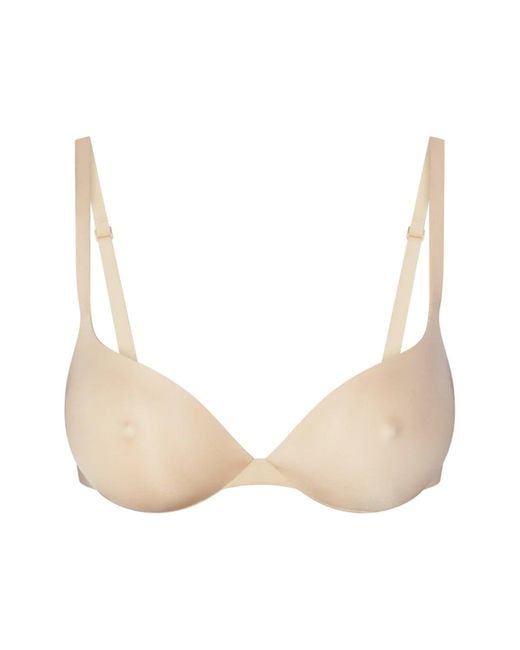 Skims Natural Nipple Push-Up Bra