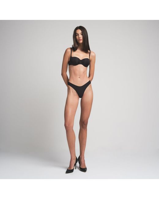 Skims Blue Balconette Push-Up Bra