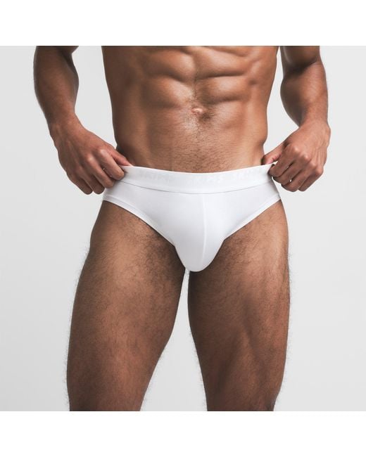Skims White Brief for men