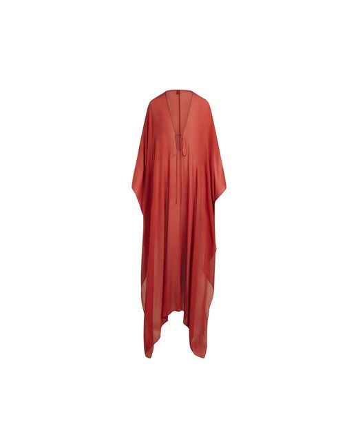 Skims Red Long Kaftan