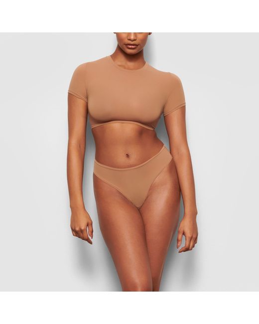 Skims Fits Everybody Super Cropped T 