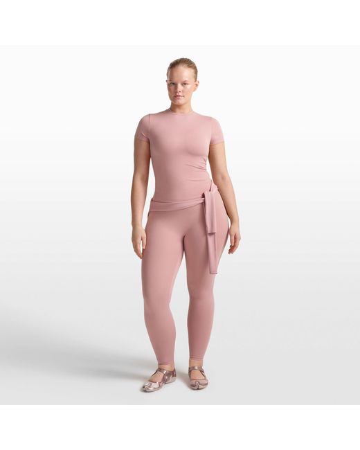 Skims Pink Padded Baby T-Shirt