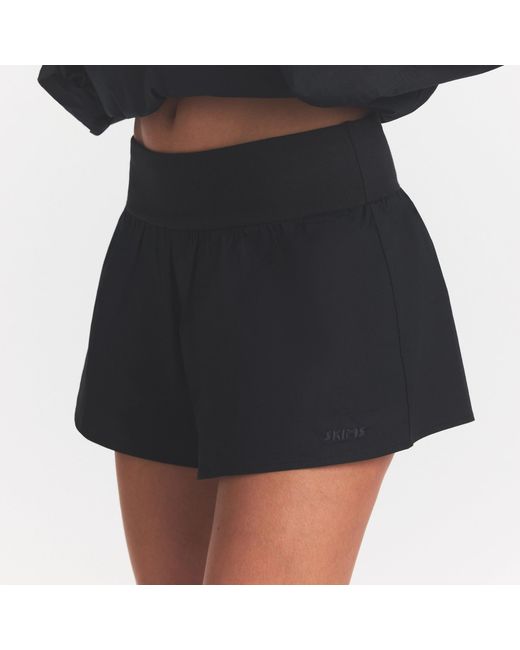 Skims Black Flutter Short