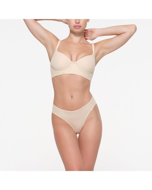Skims Natural Back Smoothing Full Coverage Bra