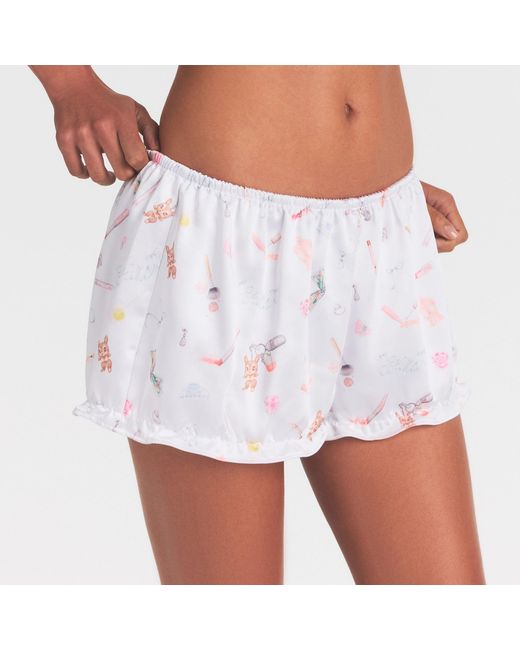 Skims White Bloomer