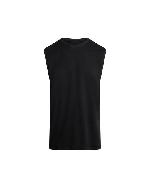 Skims Black Relaxed Sleeveless Shirt for men