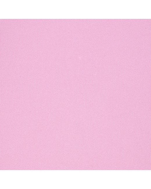 Skims Pink Picot Trim Cut Out Scoop Bralette