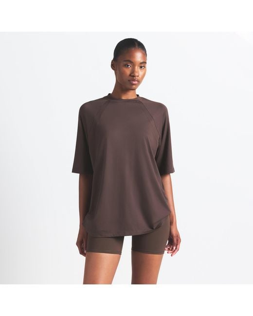 Skims Purple Oversized Tee