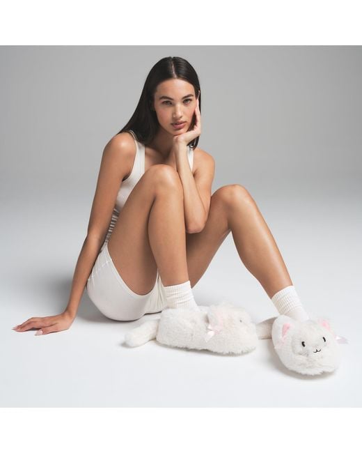 Skims Natural Kitten Slipper