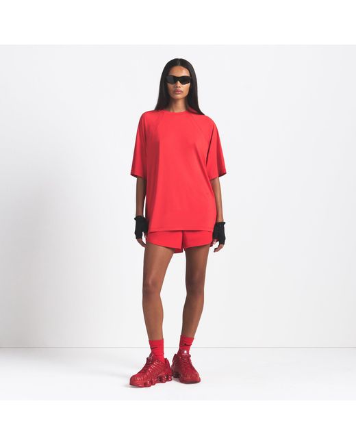 Skims Pink Oversized Tee