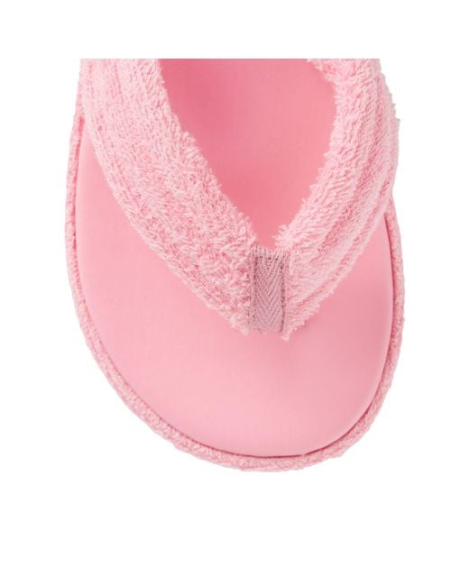 Skims Pink Platform Sandal
