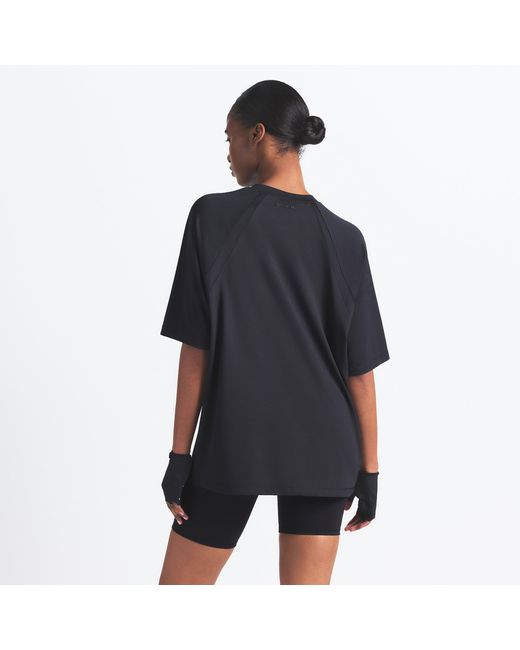 Skims Black Oversized T-Shirt
