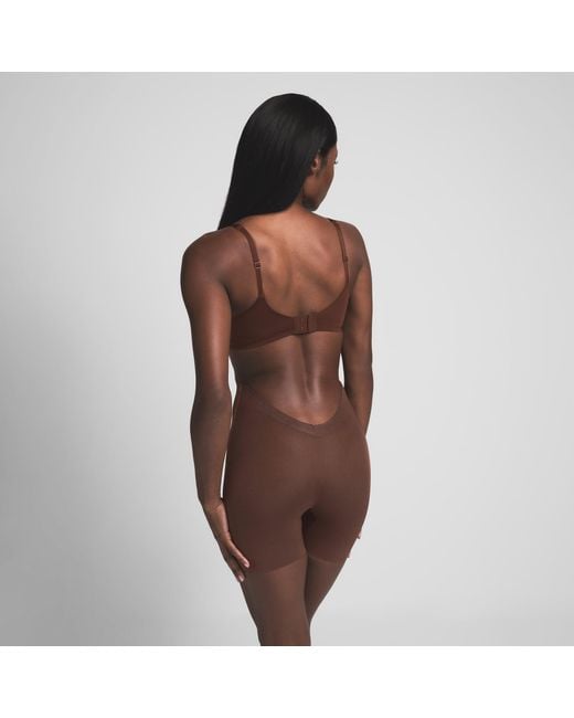 Skims Purple Low Back Short
