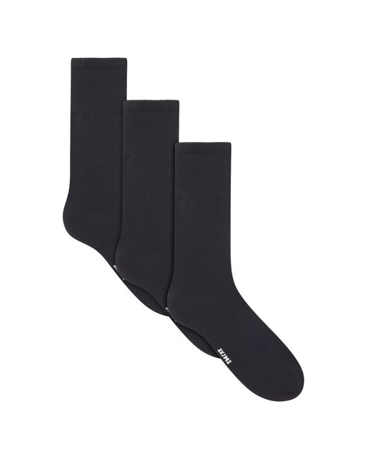 Skims Black 3-pack Day Sock for men