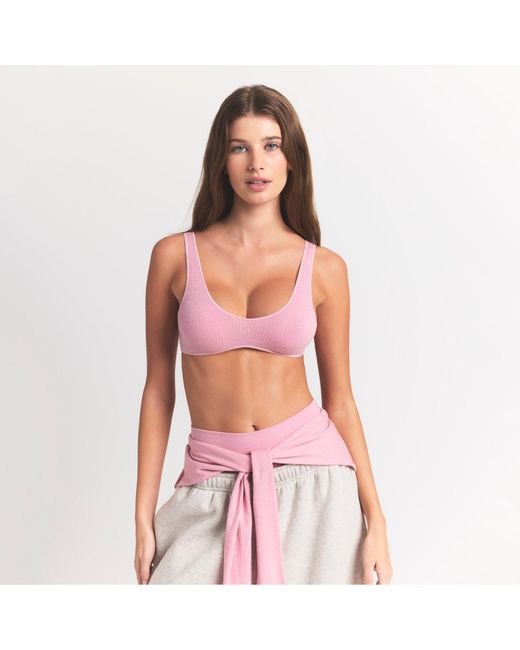 Skims Pink Bralette