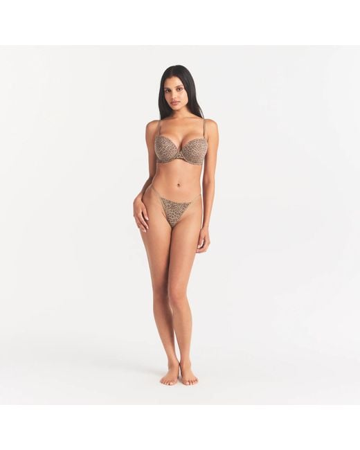 Skims Multicolor Push-Up Bra