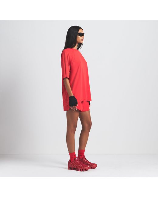 Skims Pink Oversized Tee