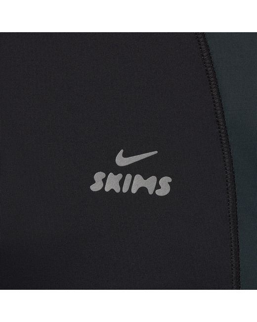 Skims Blue Front Zip Bra